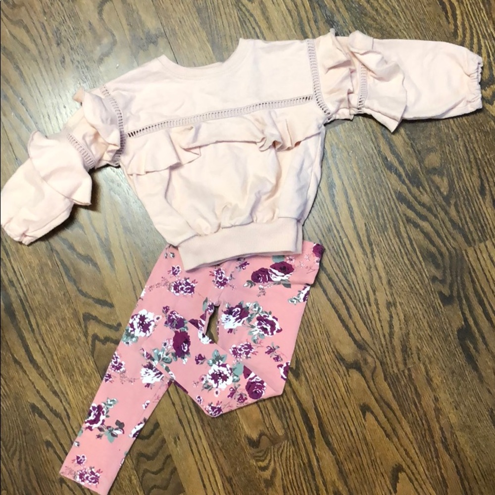 Toddler sweater and leggings